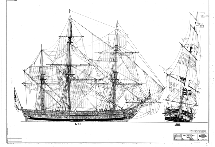 HMS Ajax Blueprint