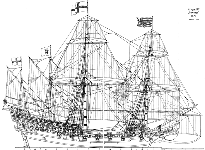 HMS Revenge Blueprint